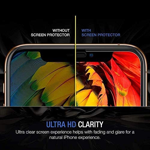 TETHYS Glass Edge to Edge Screen Protector for iPhone 11 Pro/iPhone Xs