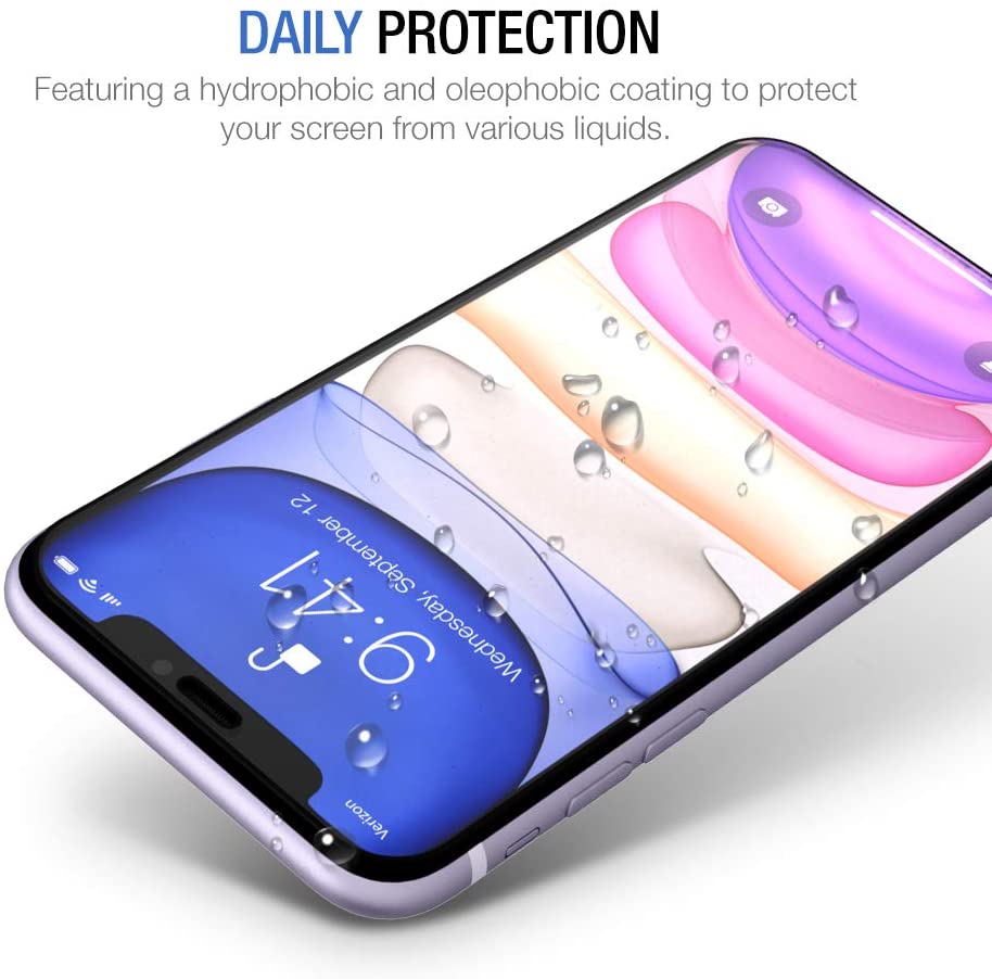 Screen Protector Designed For iPhone 11 / iPhone XR (6.1") [Edge to Ed