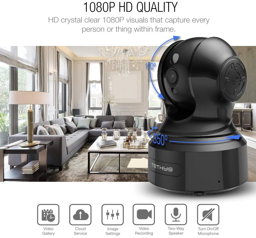 Smart Wireless Indoor Security Camera