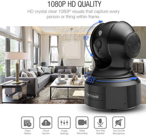 Smart Wireless Indoor Security Camera