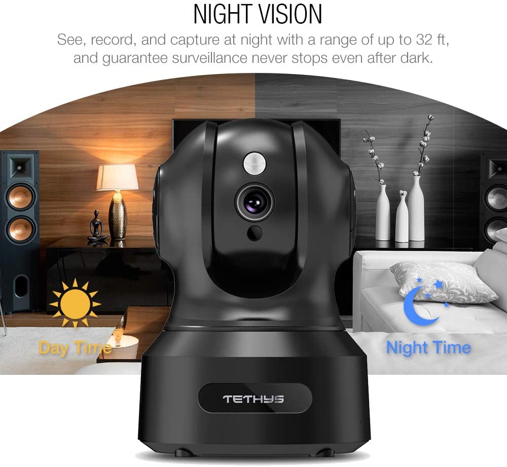 Smart Wireless Indoor Security Camera